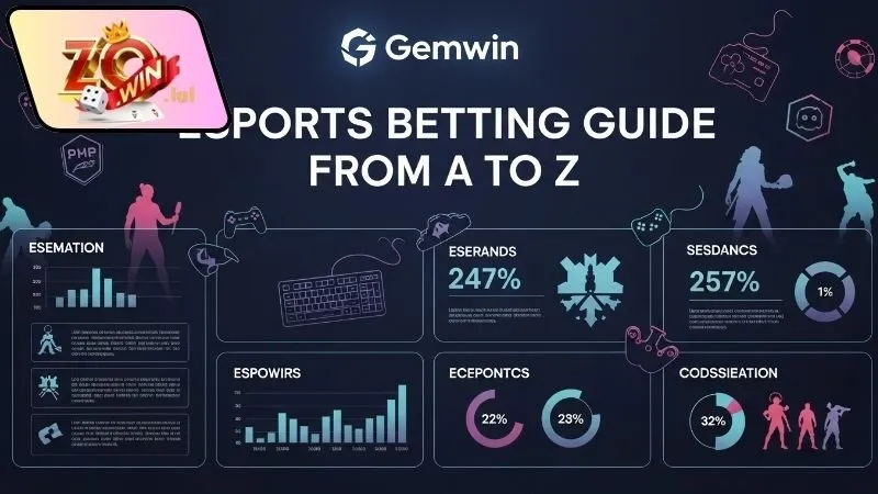 Các loại kèo Esports phổ biến tại Zowin